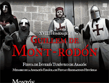 Tablet Screenshot of monzontemplario.com